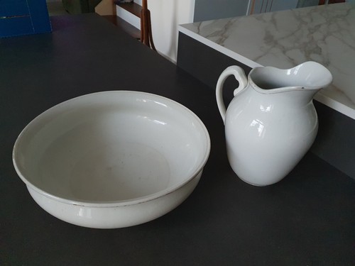 Ancienne vasque toilette en - vasque,