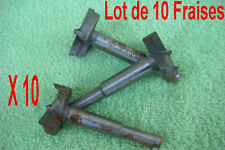 Lot 10 Fraises à Bois,Bonne Qualité Ø 35,Queue de 8 mm,Idéal Charnière Invisible