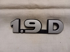 logo adhésif monogramme emblème coffre arrière CITROËN  " 1.9 D " - 110 x 30 mm