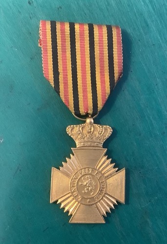 Medaille belge regne - regne, de