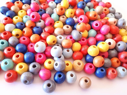 Lot 200 perles rondes - 200,
