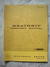 ANCIEN MANUEL D'ASSEMBLAGE HEATHKIT ASSEMBLY MANUAL MODELE ID-22