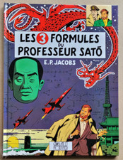 Blake Mortimer Les 3 Formules du Prof. Sato T 1 E P JACOBS éd Bl & Mortimer rééd
