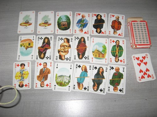 Jeu cartes livre - de, mois