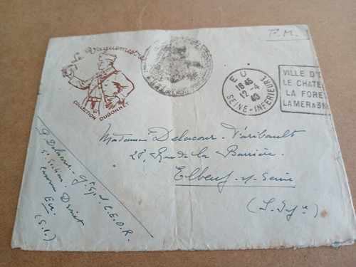 Enveloppe vaguemestre - le,