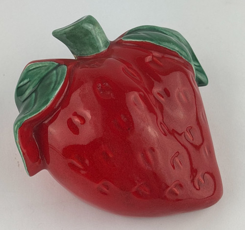 Vintage ceramic strawberry - vintage,