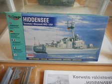 Modelkit Mirage Hobby Hiddensee Tarantula I Marynarki NRD i USA au 1:400 en b...