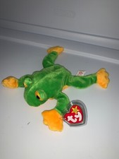 TY SMOOCHY the FROG BEANIE