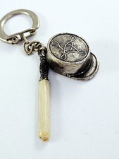 PORTE-CLES - KÉPI de POLICIER & MATRAQUE - Miniatures 3D - Vintage - Années 60