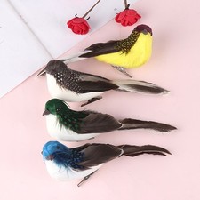 Mini faux oiseaux plume