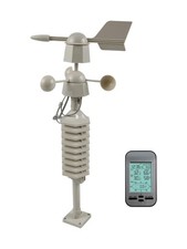 Petite station météo avec anémomètre sans fil collecte avancée de données