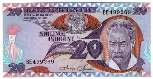 Tanzanie 20 shilingi - **,