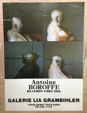 ANTOINE BOROFFE 1984 AFFICHE