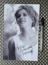 authentique photo dédicacée Mylène Farmer autographe