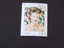 TIMBRE NEUF  VALERIE BELIN