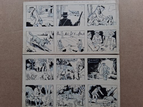 Planches bd originales - 3,
