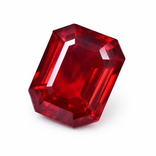 Rubis rouge naturel ct - rouge, 18