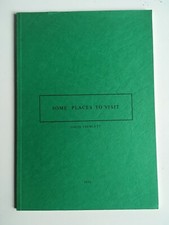David Tremlett Some Places To Visit 1974 Livre d'artiste artist's book
