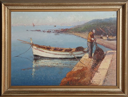 Vincent manago fisherman - manago,, fisherman,