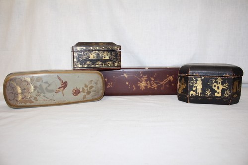 Lot circa 1910 lacqured - 4,