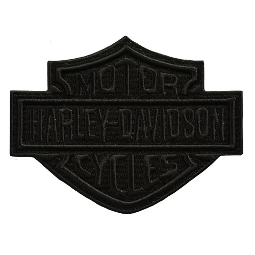 Harley davidson patch black - davidson,