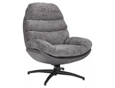 Fauteuil Pivotant Giselle Gris