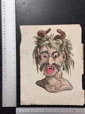 Gravure XVIIIe en couleurs