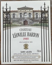 Étiquette de Château