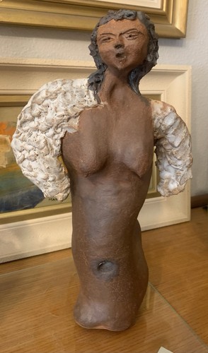 Sculpture statue céramique