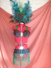Real Showgirl Peacock Costume