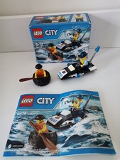 Lego City, L'évasion du bandit en pneu - jet ski référence no 60126