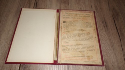 Canon autel prières à - -,