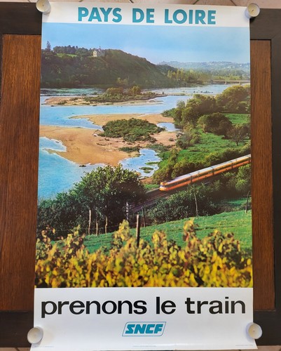 Affiche sncf 1976 prenons - 1976,