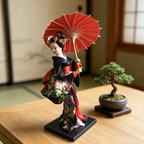 Poupée kimono geisha - kimono,