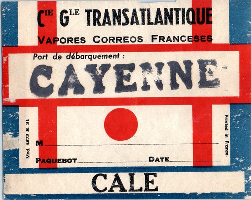 Ancienne etiquette bagages - etiquette,