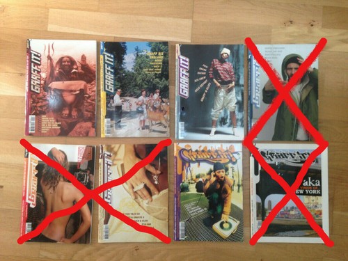 Lot magazines graff it - lot,