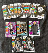 Lot cards cartes panini - lot,