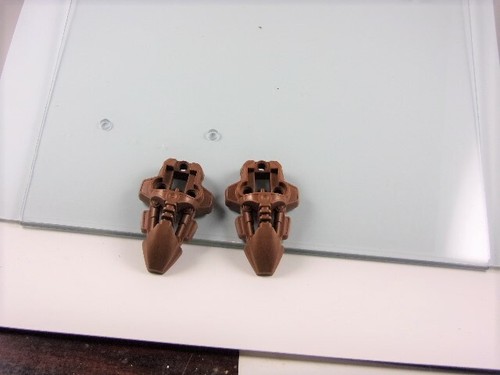 Légo bionicle maron pieds - maron, de