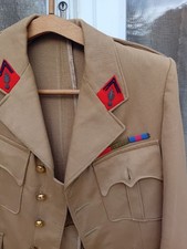 UNIFORME de CAPITAINE ETAT MAJOR ARTILLERIE  VAREUSE MODELE 39  D  AVANT GUERRE