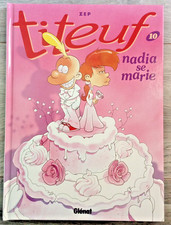 Livre BD Titeuf Nadia se marie Zep Editions Glénat 2004