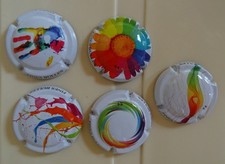 CAPSULES MOUSSEUX, CREMANT, FINES BULLES, 5 CAPSULES