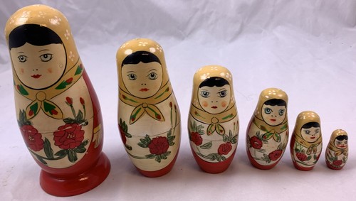 Poupée bois semyonov - poupée,