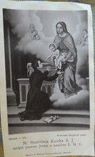 image pieuse stanislas kostka