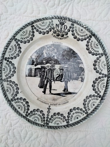 Assiette parlante lourdes - parlante,