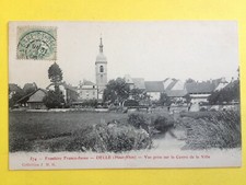 cpa Frontière Franco-Suisse