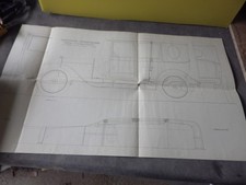 Plan automobile CARROSSERIE  FRANCAISE LIMOUSINE  1913  G LABOREY
