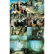 THE POSEIDON ADVENTURE Rare Original Lobby Cards x8 - 11x14 in. - 1972 - Irwin A