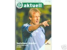 08/09/2004 DFB - Actualité 5/2004 Allemagne - Brésil