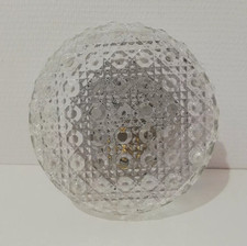 Plafonnier applique bulles Holophane années 70