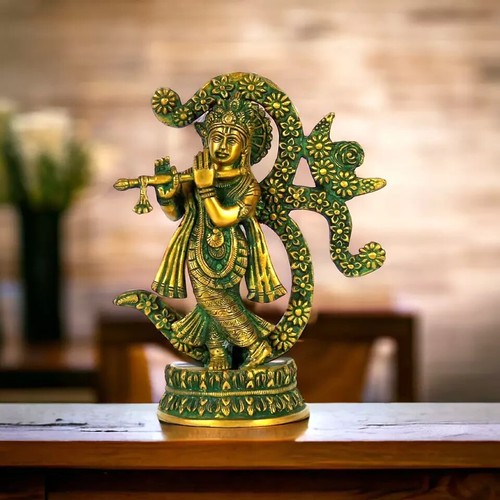 Statue figurine krishna - statue,